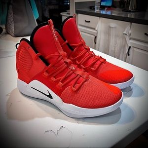 Nike Hyperdunk X Basketball Shoes Red/Orange Men’s 10.5 Never Worn